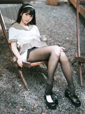 面饼仙儿 NO.146 黑丝露营JK[40P-485MB]